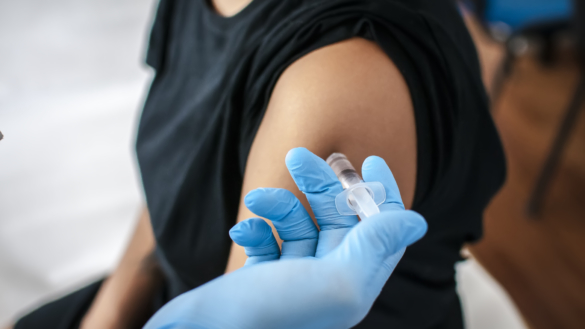 Nedgång av bokningsviljan för covidvaccination